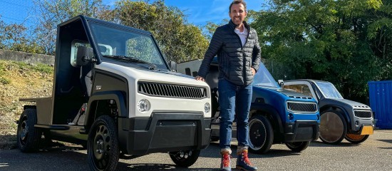 Midipile fabrique un véhicule à pédales électrique pour les professionnels