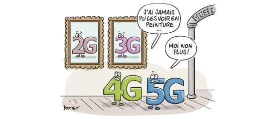 Fin des réseaux 2G et 3G