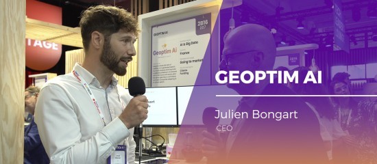 Julien Bongart, CEO de Geoptim AI