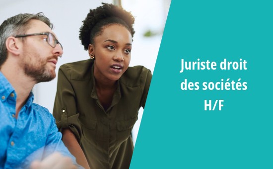 Juriste en droit des sociétés H/F